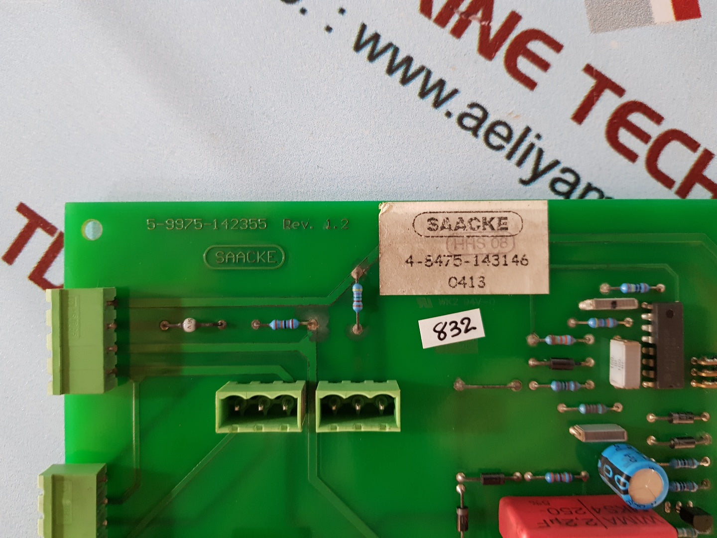 Saacke 4-8475-143146 pcb card rev.1.2