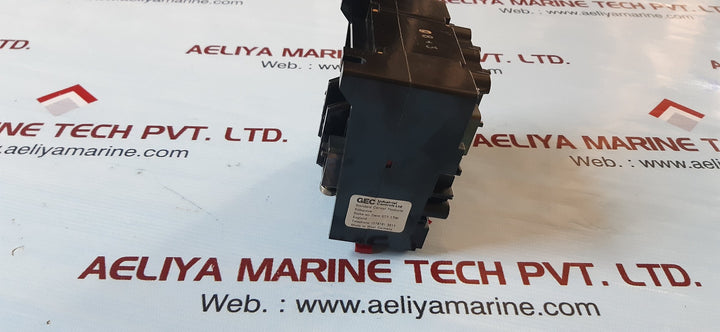Gec mto 81 overload relay 125a