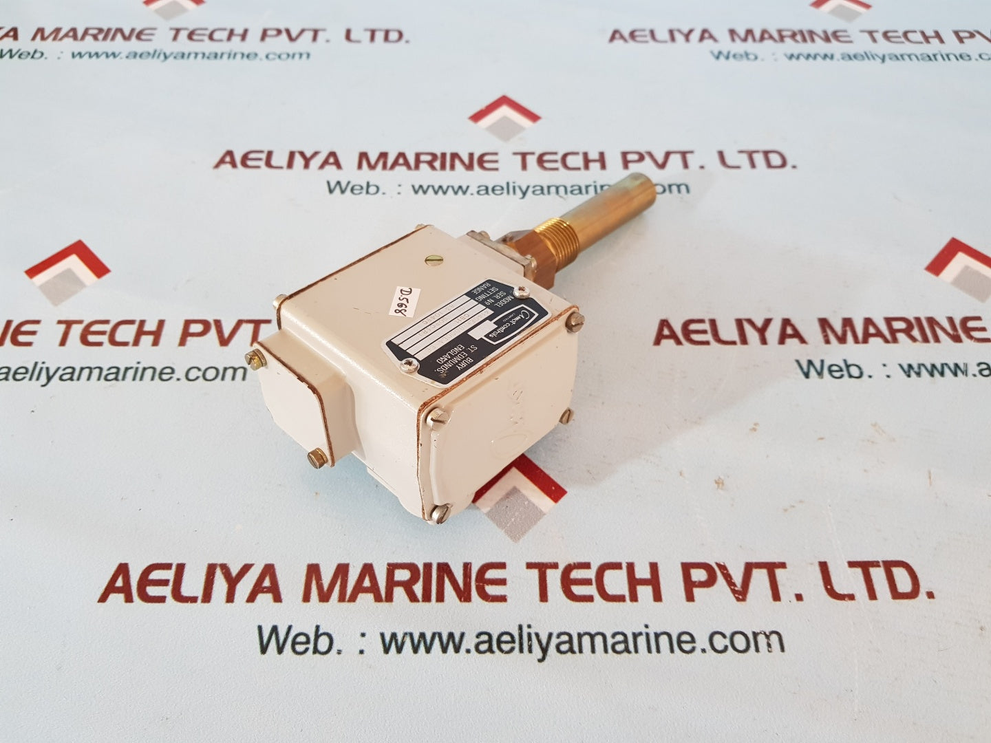 Amot controls 4140ek1b00ce4-ee pressure temperature switch range 83 - 104'c