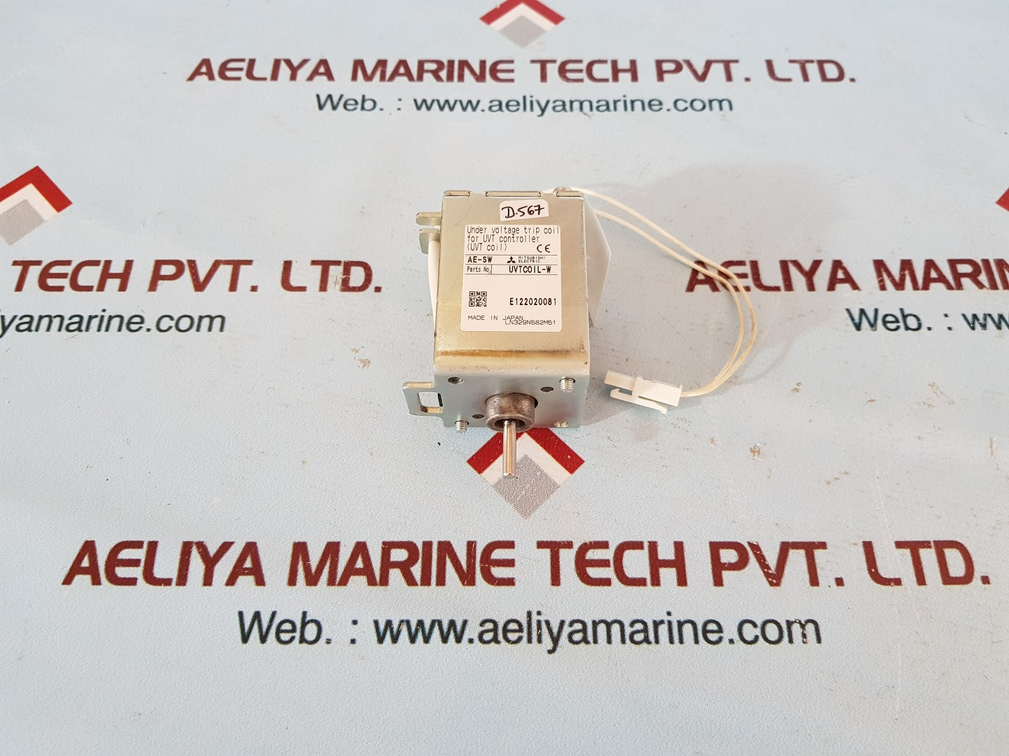 Mitsubishi ae-sw uvtcoil-w under voltage trip coil for uvt controller