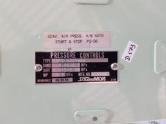 Saginomiya sps-h201wgq pressure controls