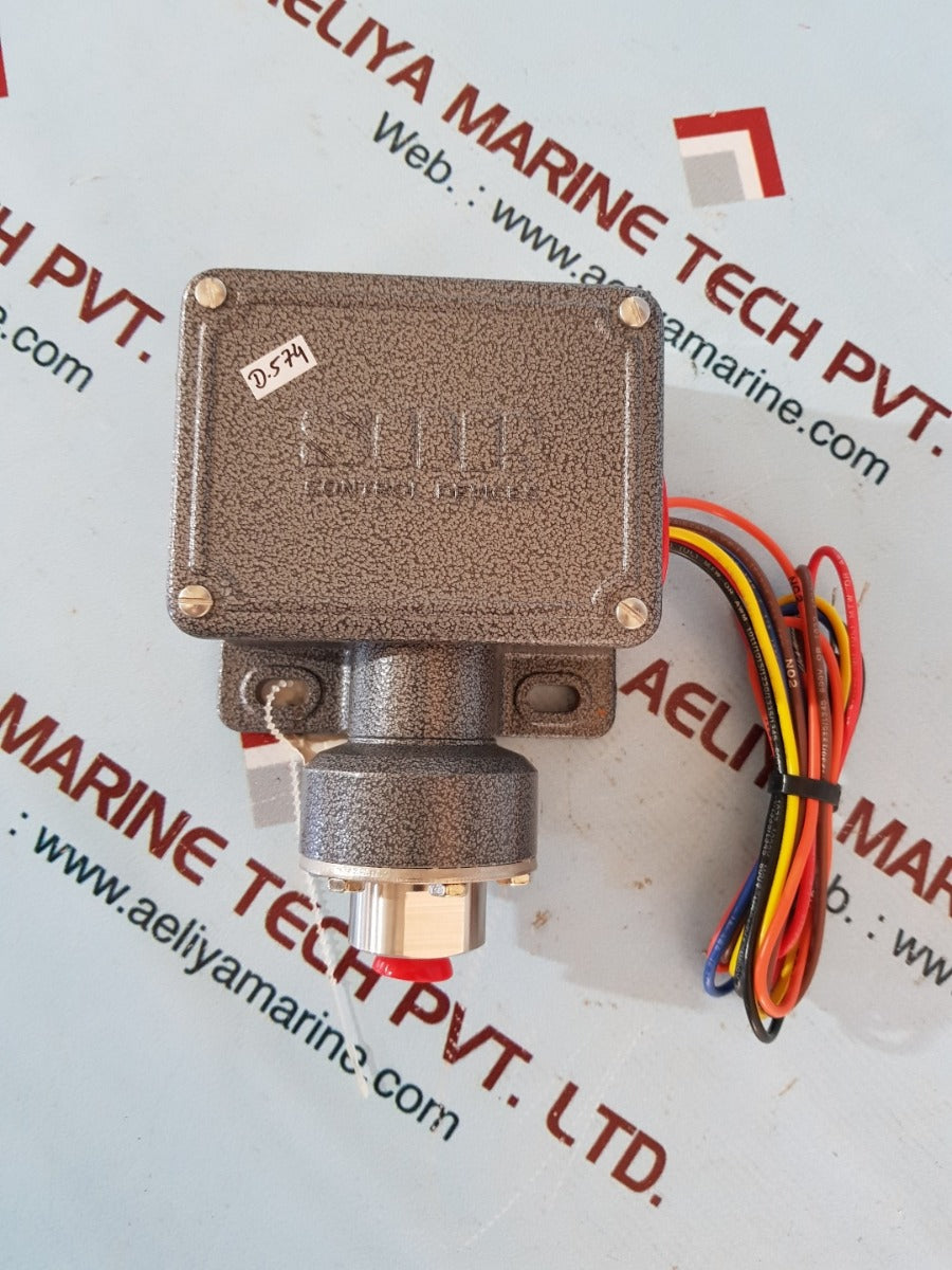 Sor 4nn-kk5-n4-c1a adjustable pressure switch 3-50psi proof 1000psi