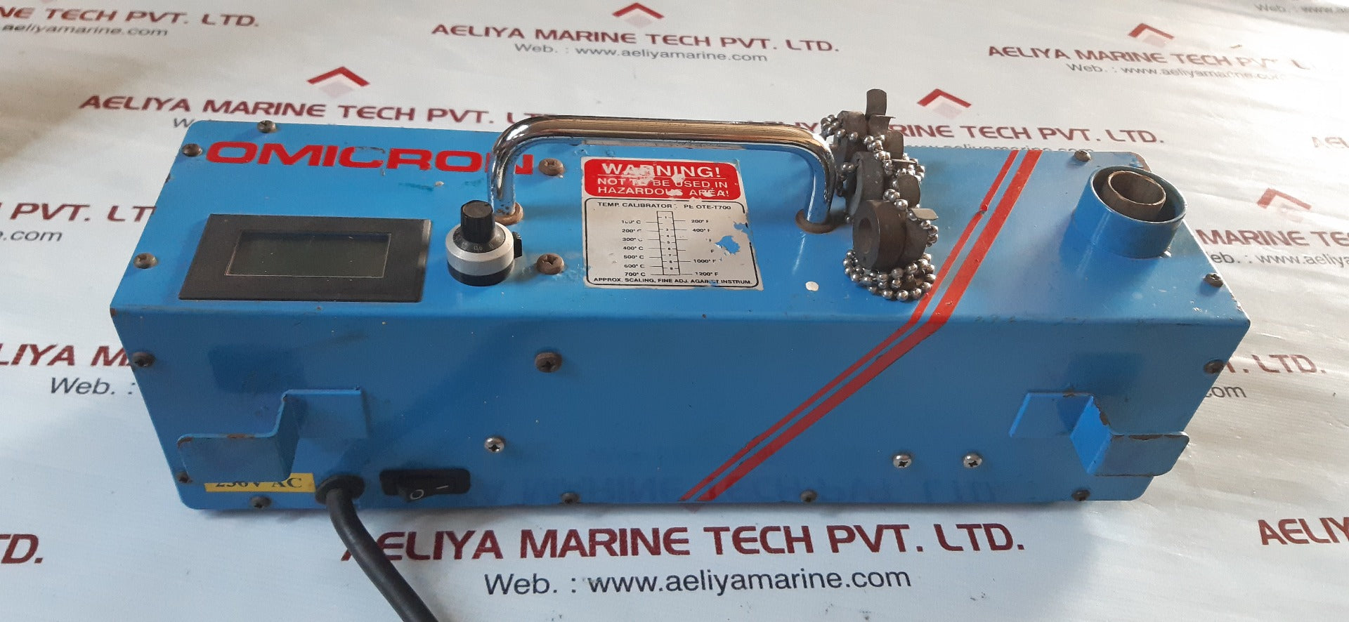 Omicron ote-t700 700'c temperature calibrator 230v