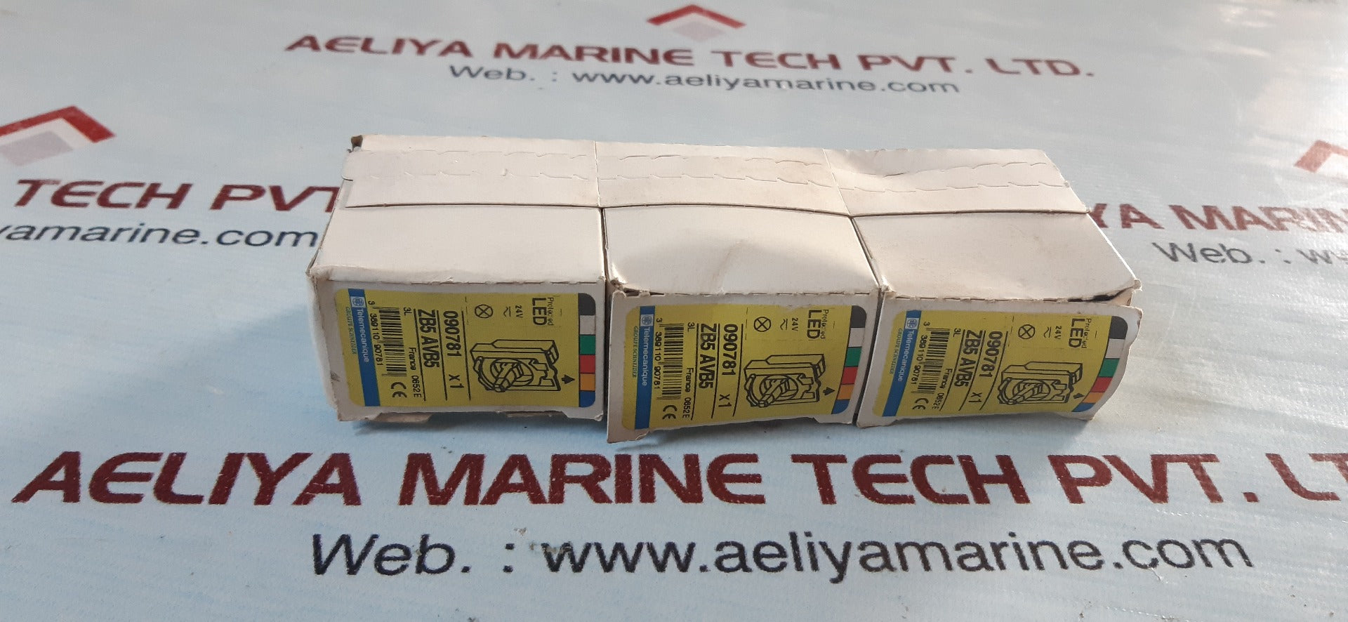 lot of 11x Telemecanique zbv-b5 contact block
