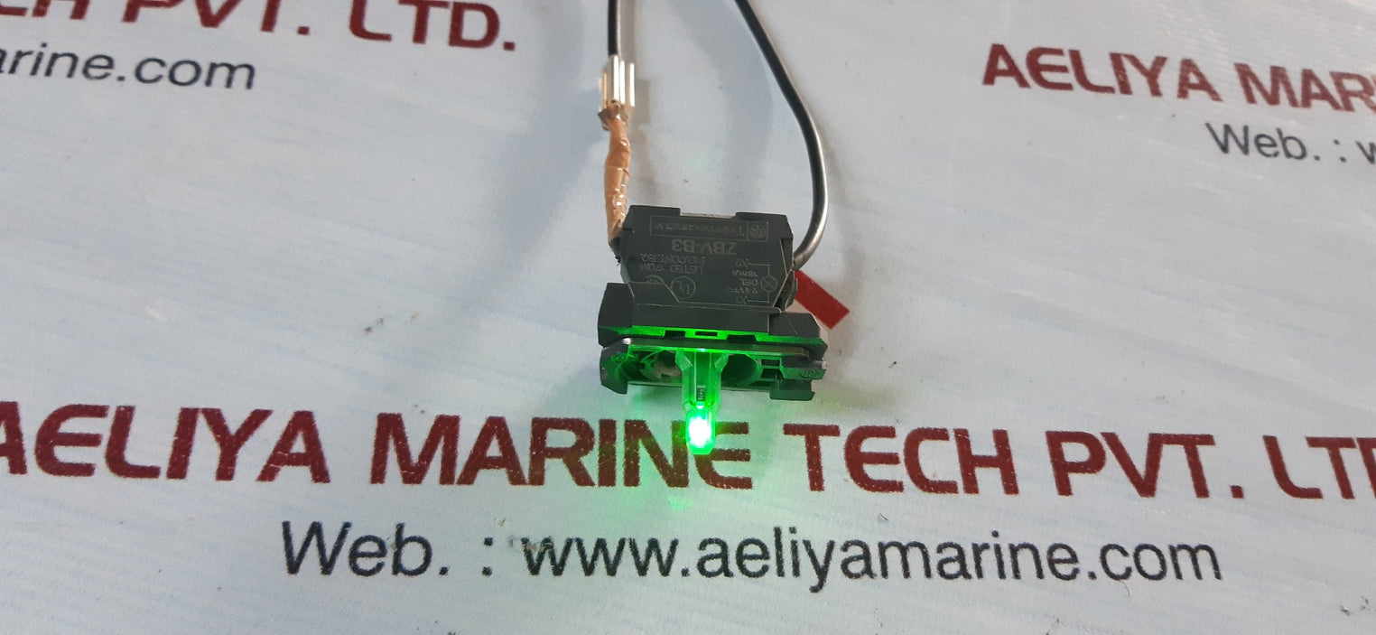 lot of 6x Telemecanique zbv-b3 led light module