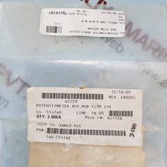 Eti systems lcp8-2539 potentiometer 5k