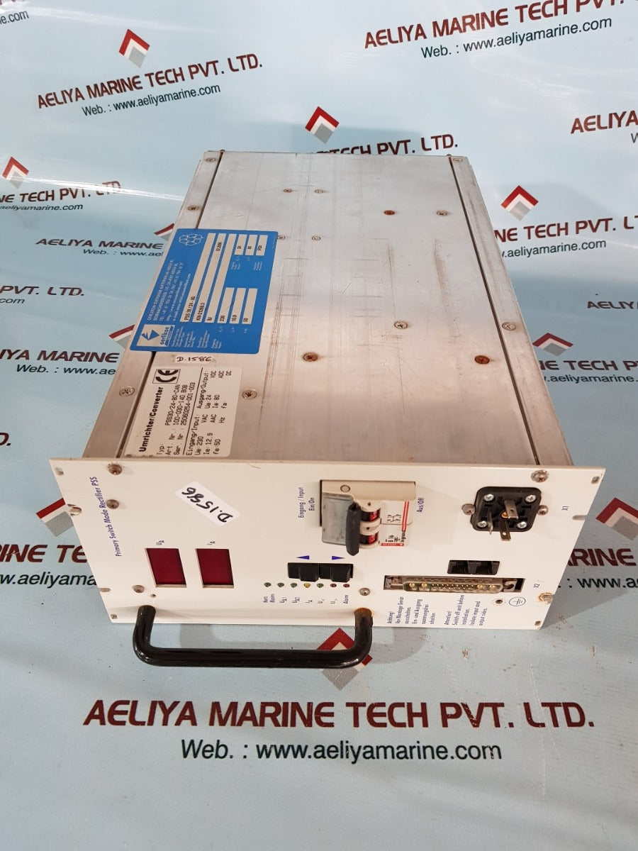 Pss 30/24-80 primary switch mode rectifier pss – Aeliya Marine Tech