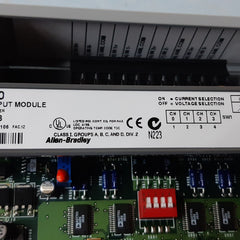 Allen bradley 1746-ni4 ser.b slc 500 analog input module