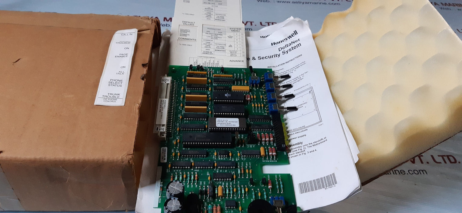 Honeywell 14505104-005 fs90 fire & security control board
