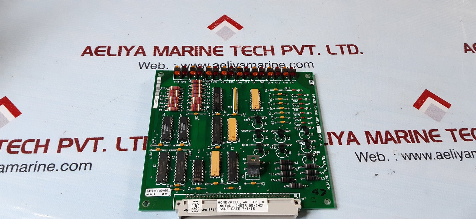 Honeywell 14505116-001 Remote Driver Board