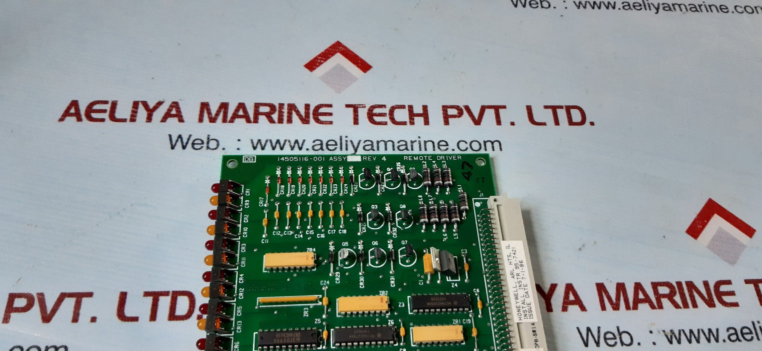 Honeywell 14505116-001 Remote Driver Board