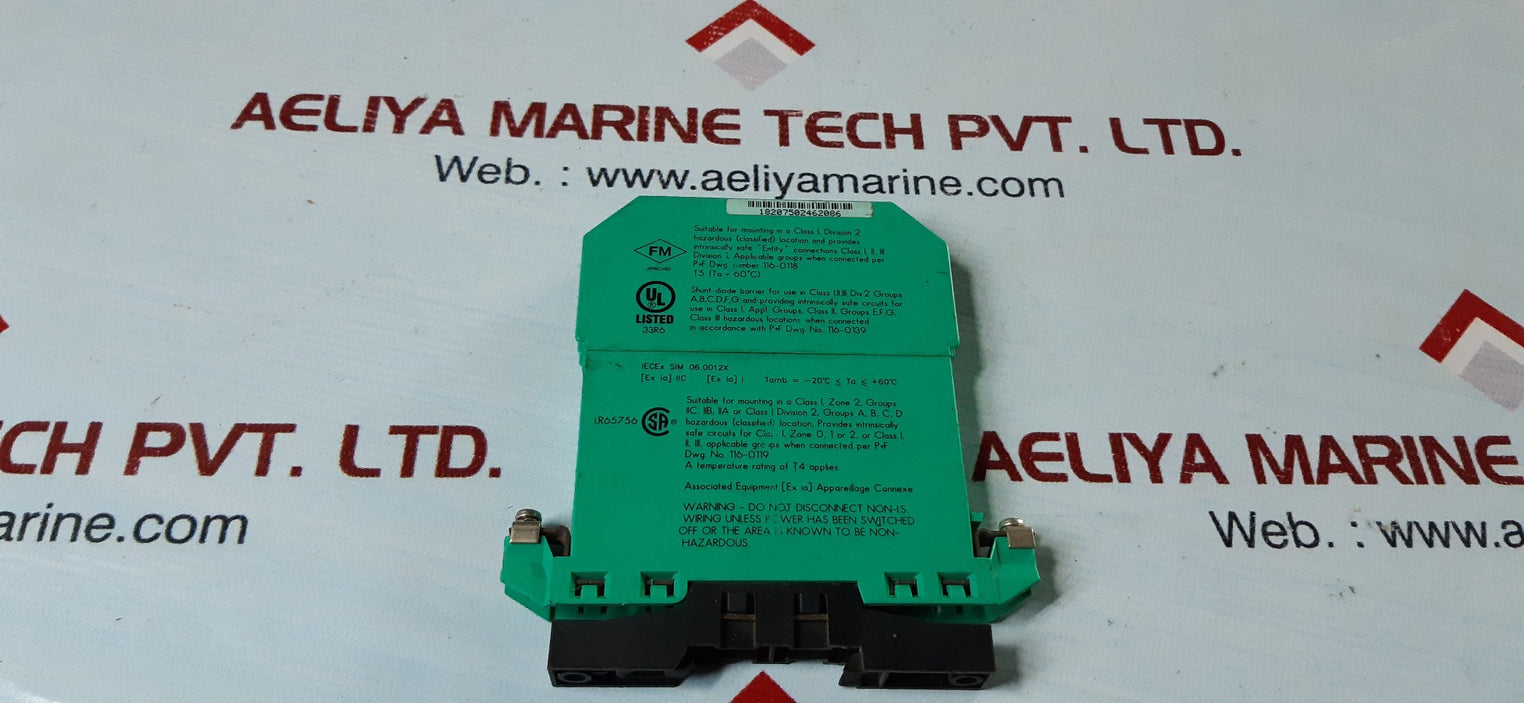 Pepperl+fuchs z-series z967 safe snap barrier 71860