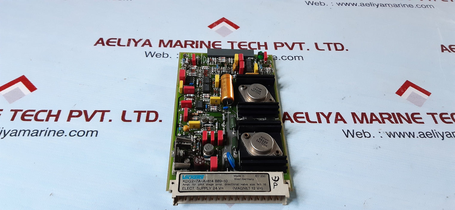 Vickers kdg2-7a-a-614889-10 amplifier board