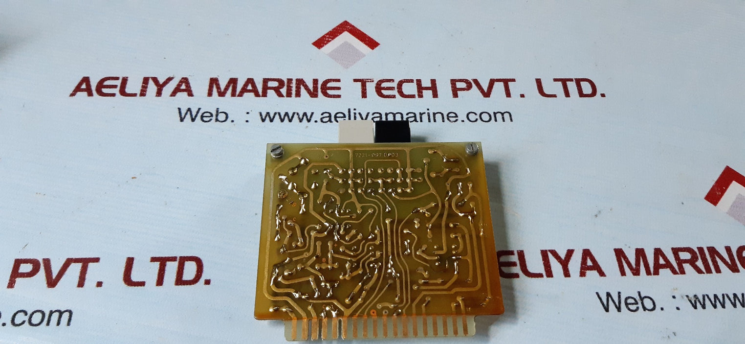 Kongsberg kmc-17/vi pcb card 7221-097.0003