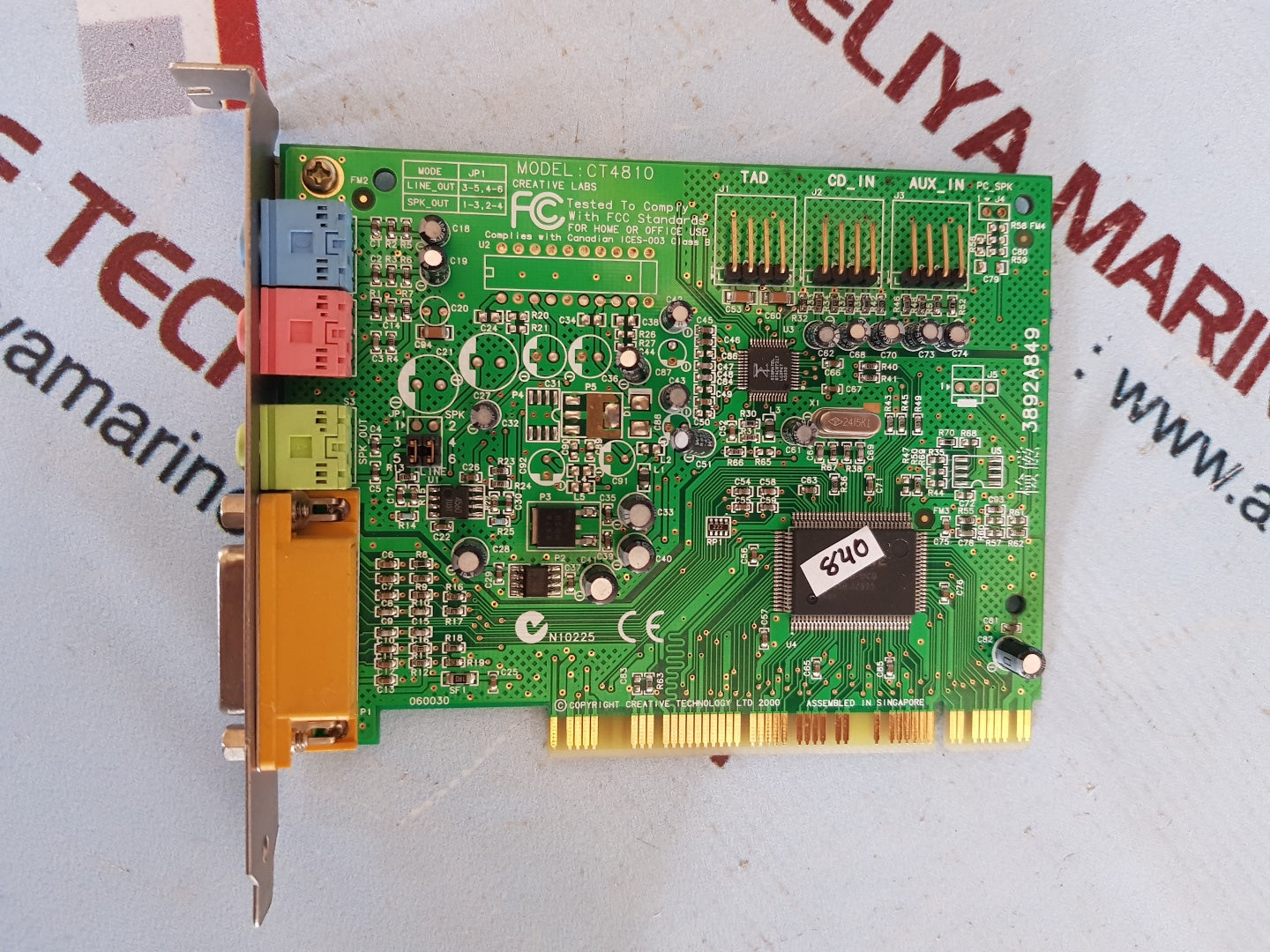 Creative Labs Ct4810 Pci Sound Card