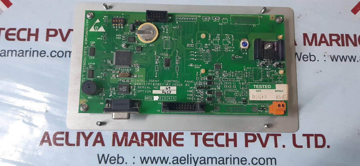 Masterpower 949-icp102057-02 intelligent control panel