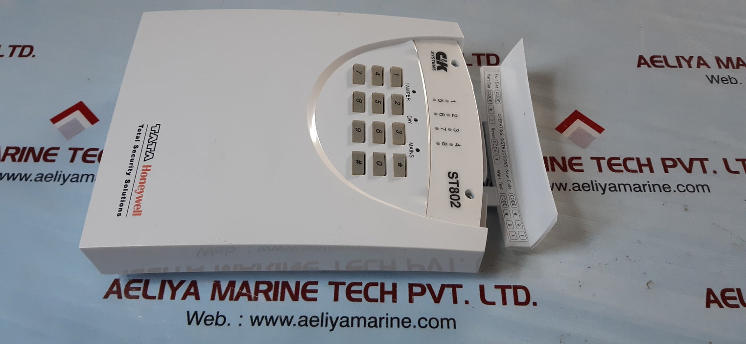 C&k systems st802 control alarm panel