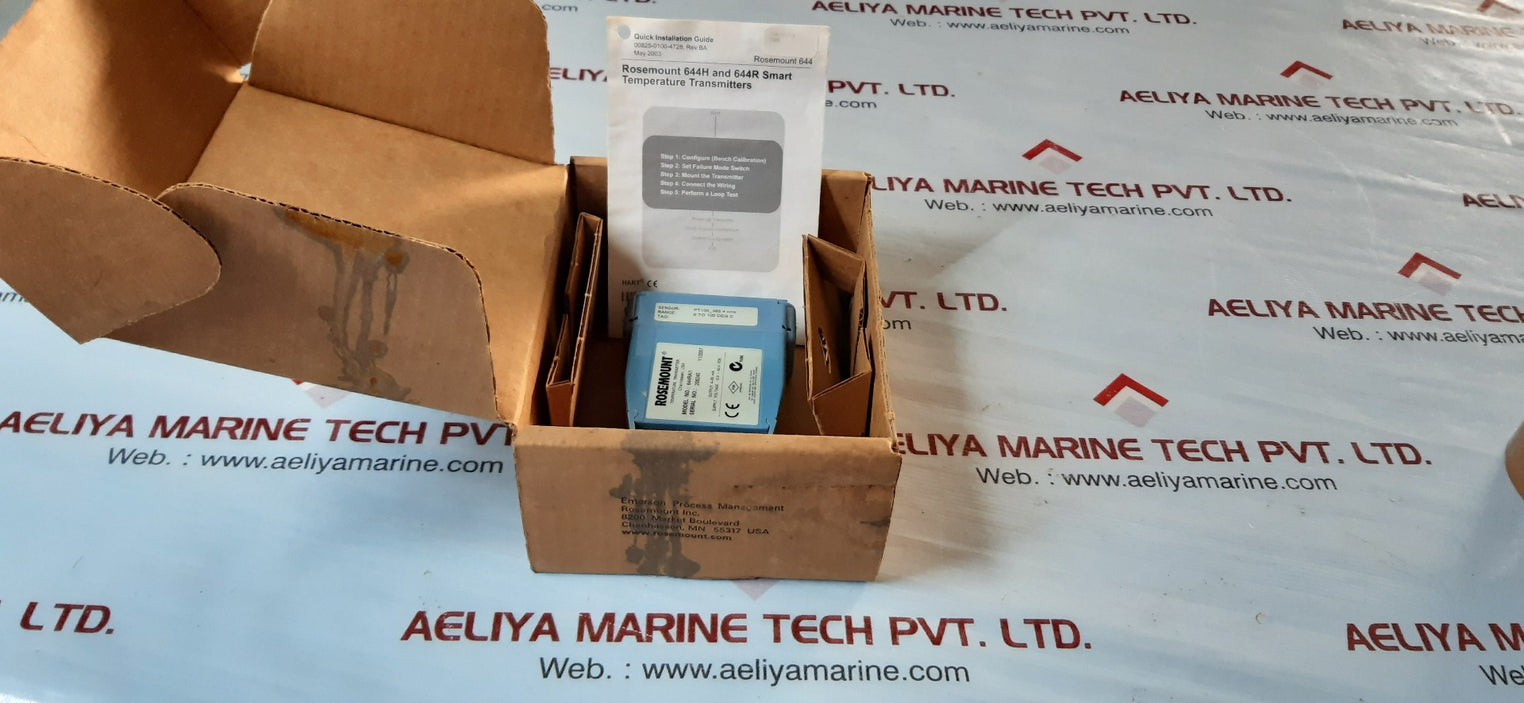 Rosemount 644rai1 temperature transmitter