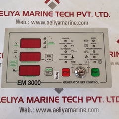 Em 3000 generator set control