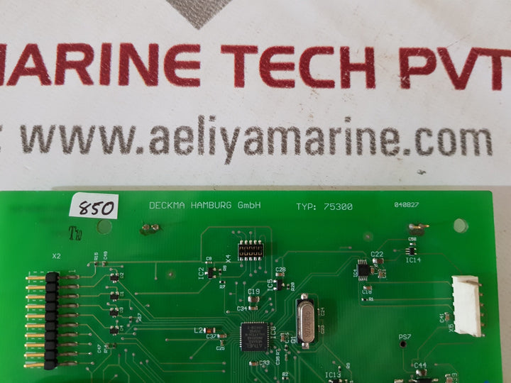 Deckma Hamburg 75300 omd display PCB unit