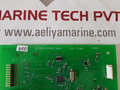 Deckma Hamburg 75300 omd display PCB unit