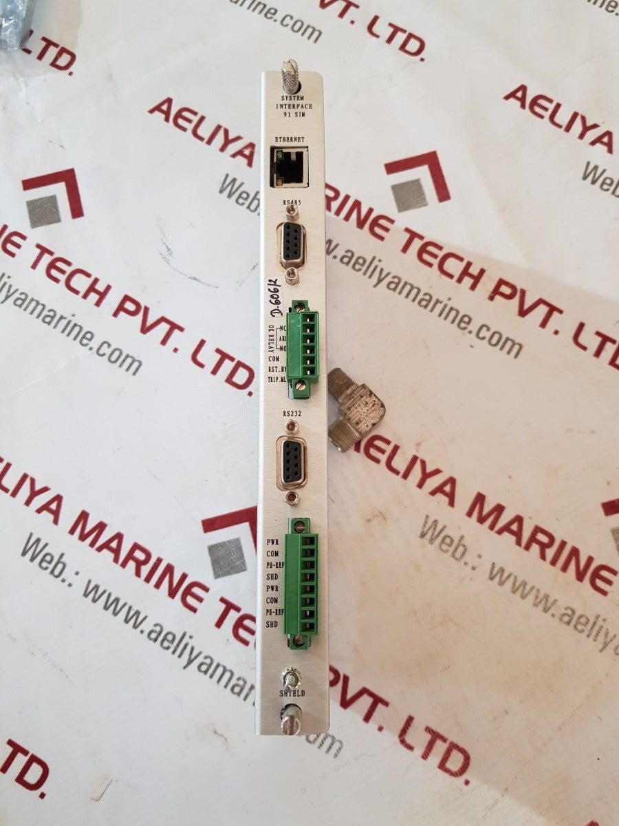 Provibtech Pt2060/91-a0-h system interface 91 sim module