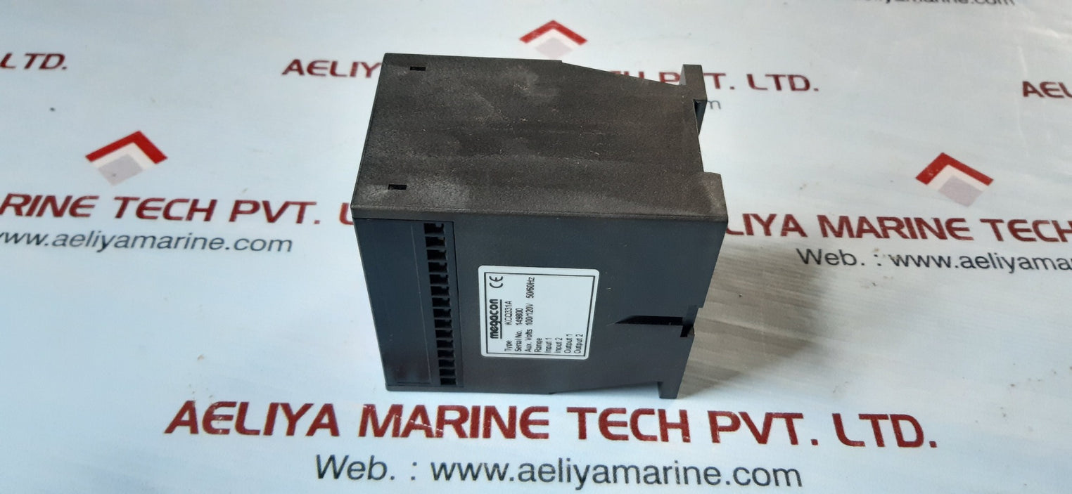 Megacon kcq331a synchroniser relay 100/120v 50/60 hz