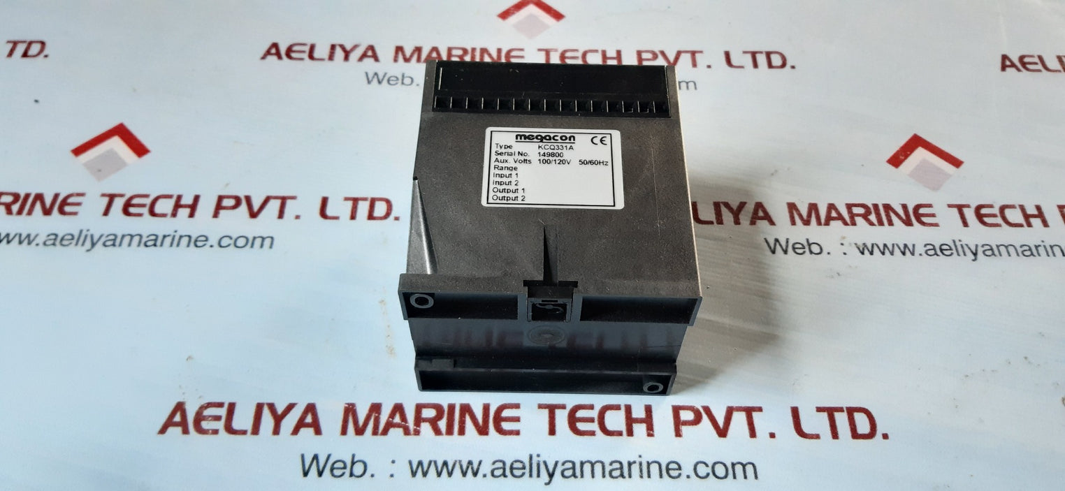 Megacon kcq331a synchroniser relay 100/120v 50/60 hz