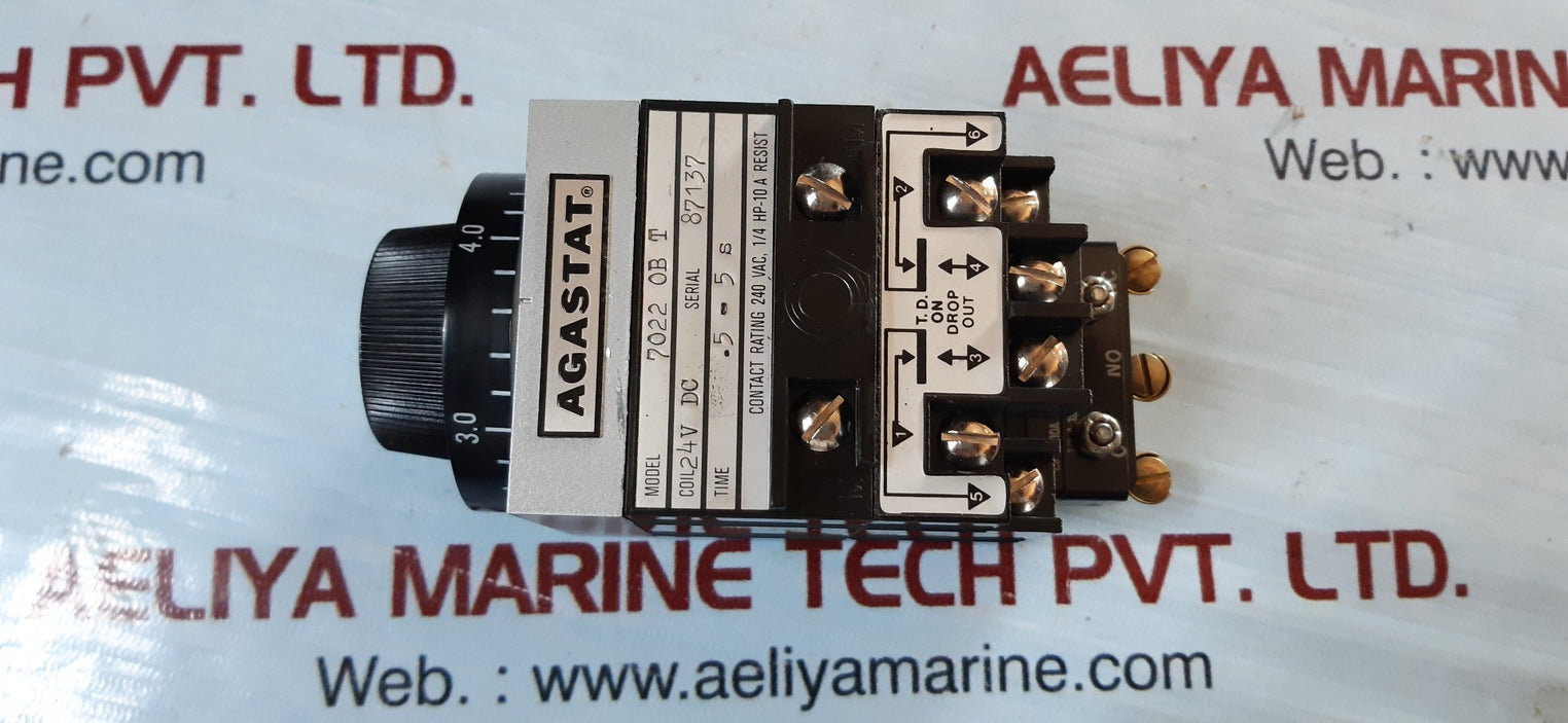 Agastat 7022 0b t time delay relay