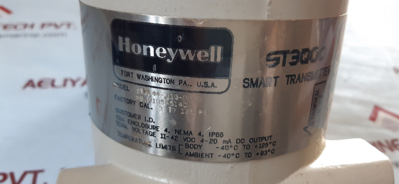 Honeywell st3000 smart transmitter stg644j-b10-504c
