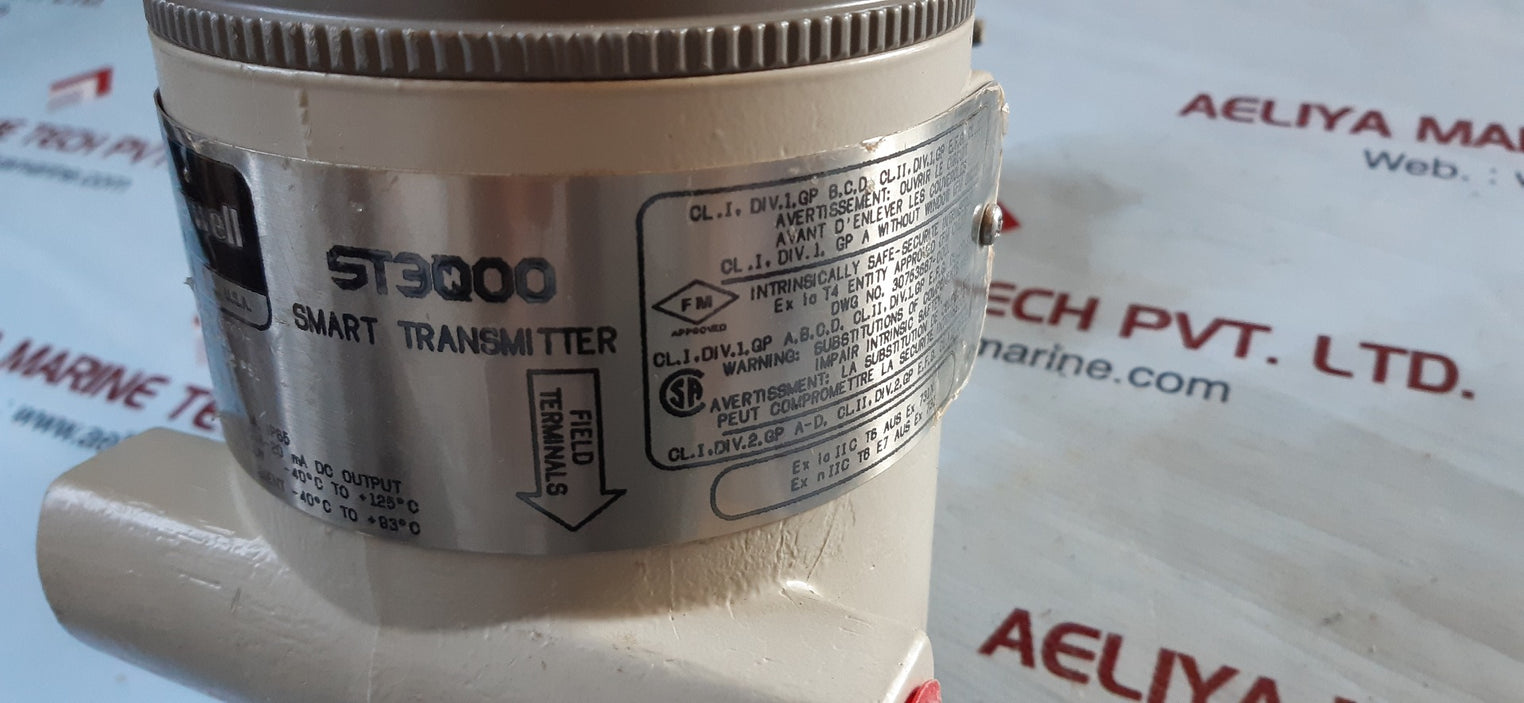Honeywell st3000 smart transmitter stg644j-b10-504c