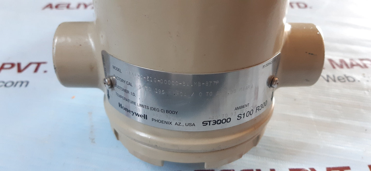 Honeywell st3q00 s100 r300 smart pressure transmitter stal22-e1g-00000-3a.mb-b77p