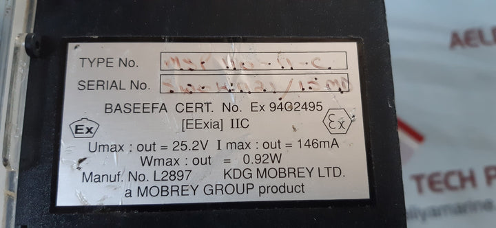 Mobrey msp110-11-c level measurement and control system