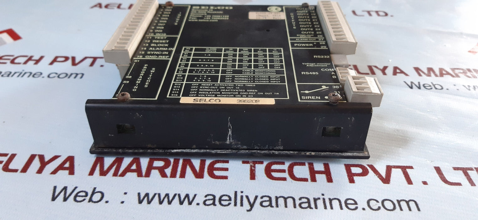 Selco m1000-24-00c alarm annunciator