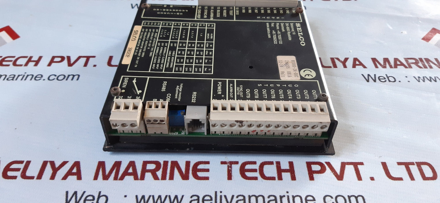 Selco m1000-24-00c alarm annunciator