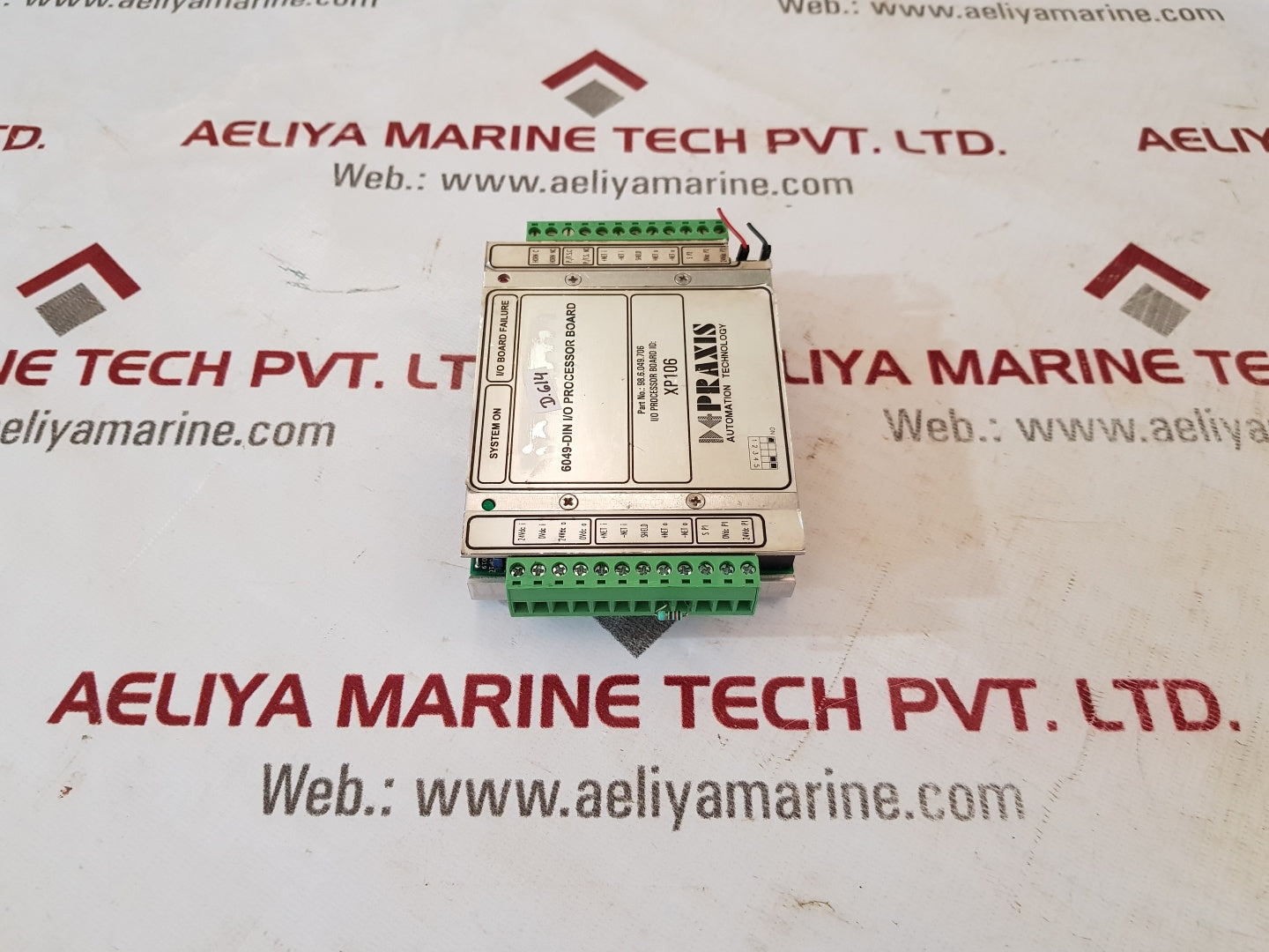 Praxis xp106 i/o processor board 98.6.049.706