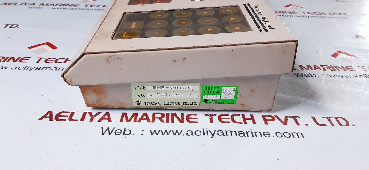 Terasaki emb-2810a keyboard