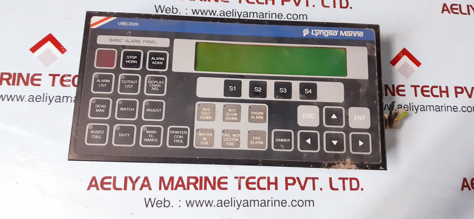 Soren T.lyngso ums 2000 basic alarm panel 97040041 v