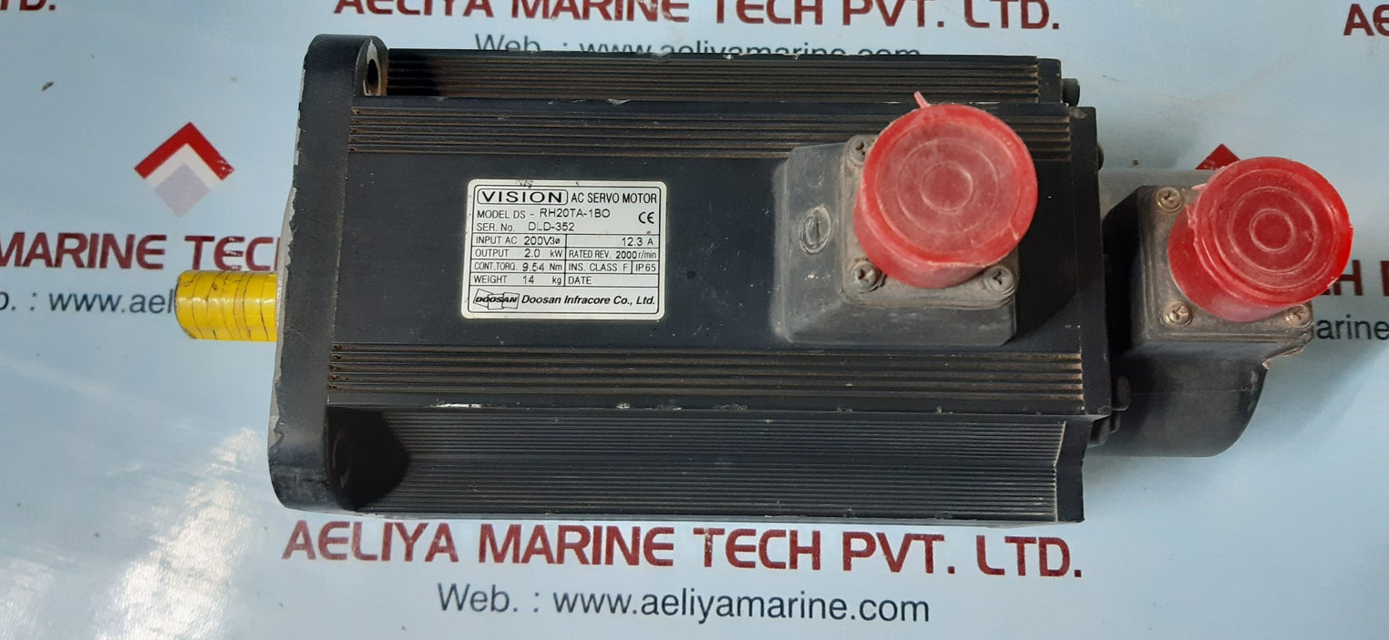 Doosan vision rh20ta-1bo ac servo motor