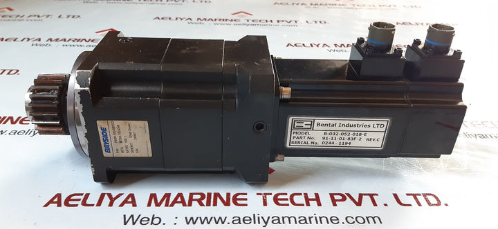 Bental b-032-052-018-e motor with Bayside ps90-100-062sc