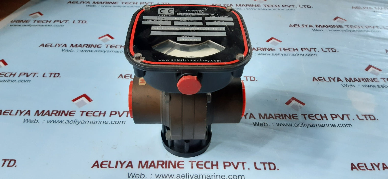 Solartron fml-100-b-lp-me-15cs-12-s1-d1 flow switch indicator