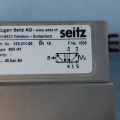 Seitz 603/41 air start valve 5/2-way 123.211.00