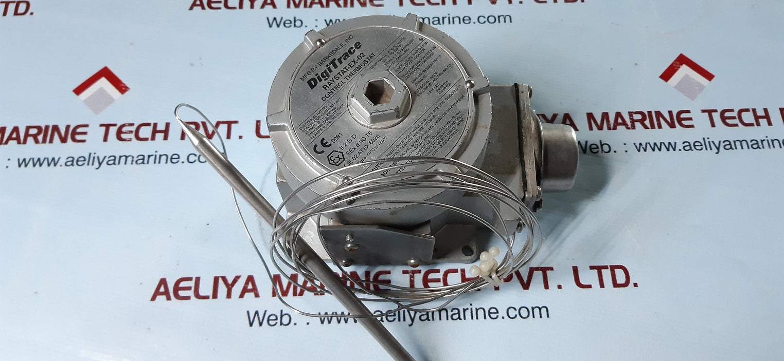 Barksdale digitrace raystat-ex-02 control thermostat