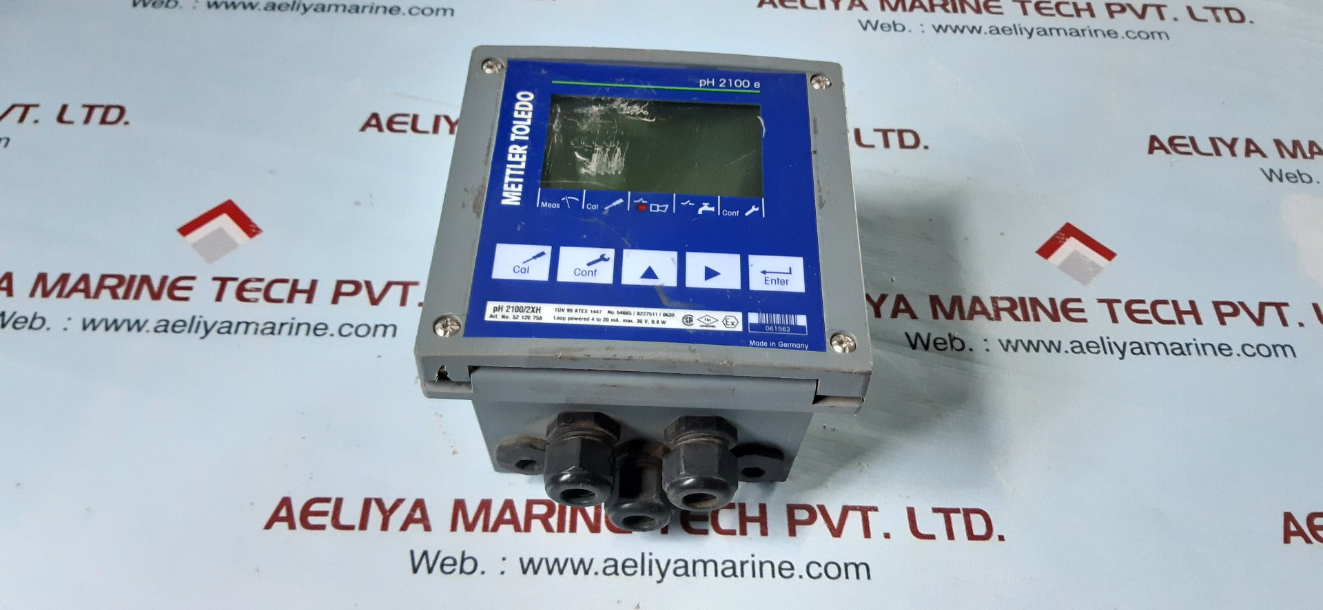 Mettler toledo ph 2100/2xh transmitter 52120758