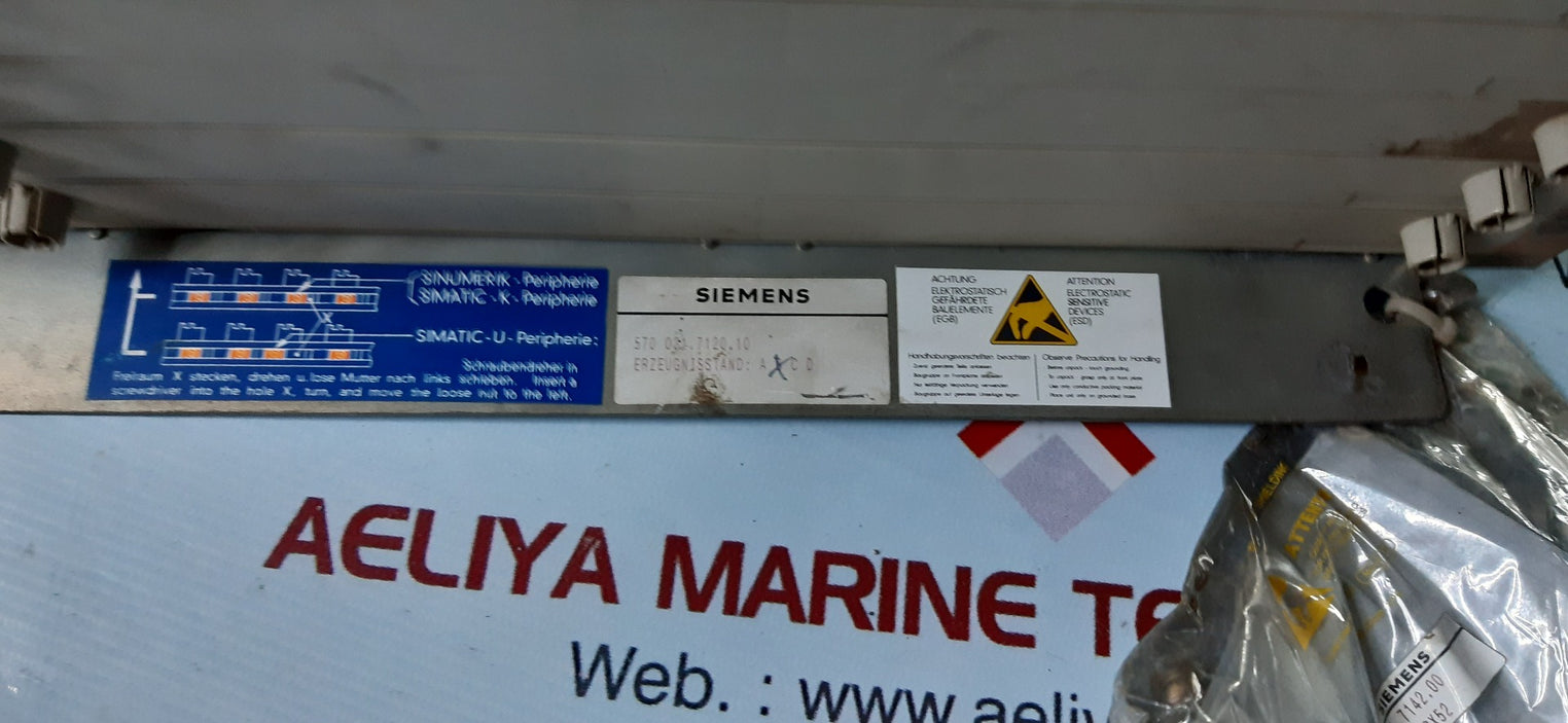 Siemens p06 6fc3984-4fg mini-erweiterungsgeraet plc 570 031 7120 10
