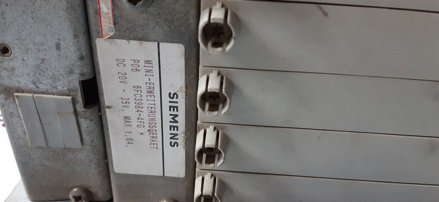 Siemens p06 6fc3984-4fg mini-erweiterungsgeraet plc 570 031 7120 10