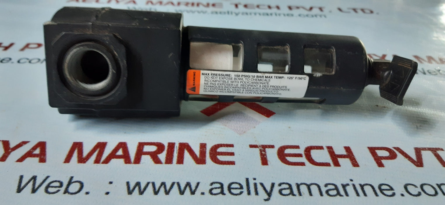 Speedaire 4zl30 compressed air filter 150 psi