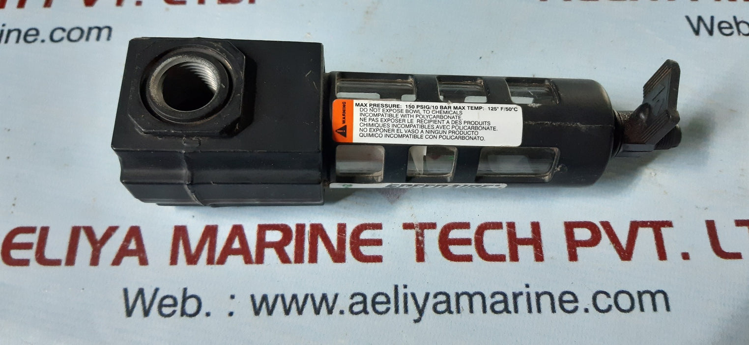 Speedaire 4zl30 compressed air filter 150 psi