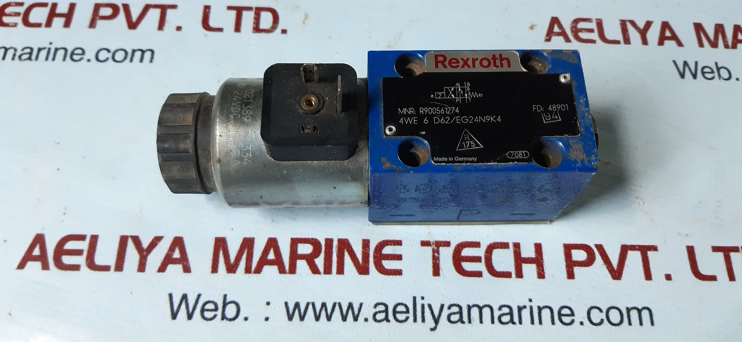 Rexroth r900561274 directional control valve 4we 6 d62/eg24n9k4
