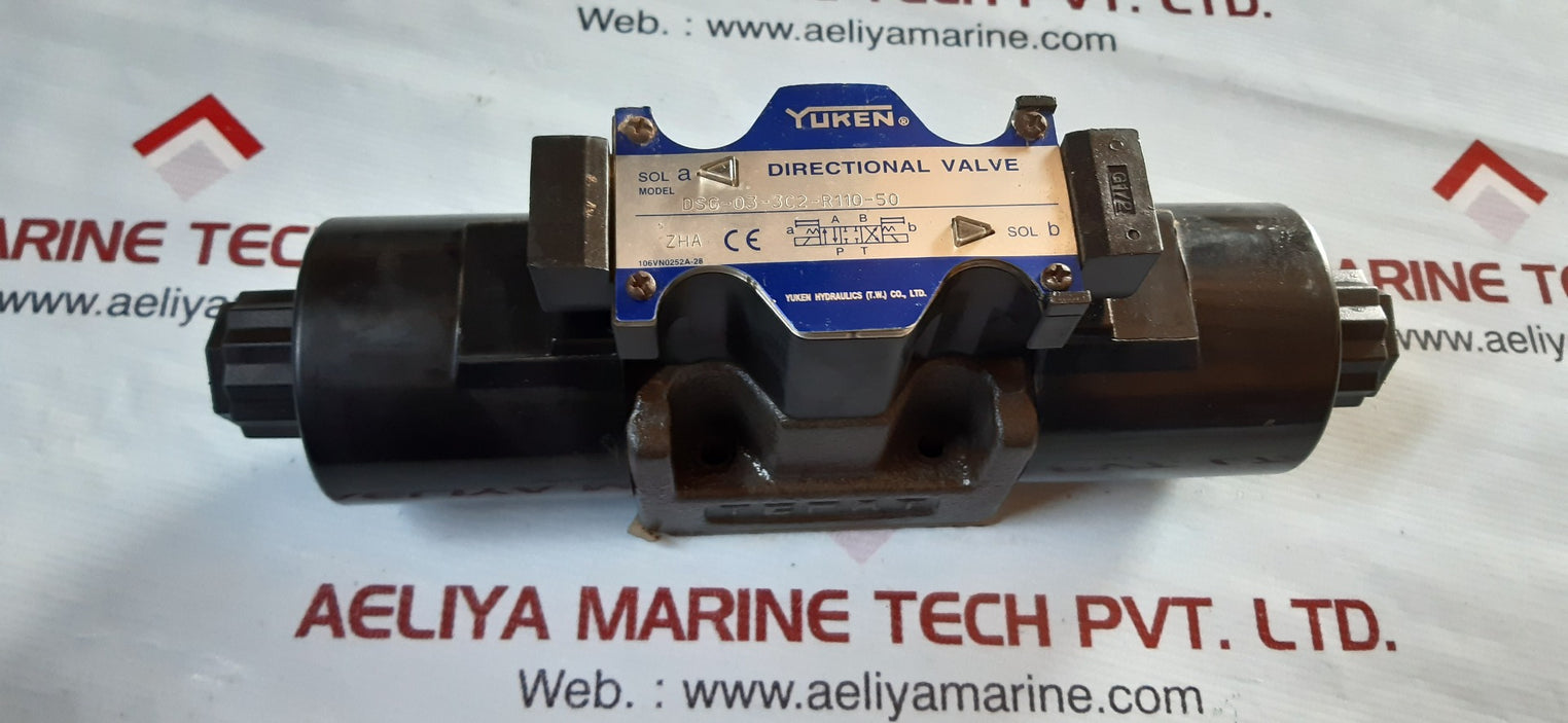 Yuken dsg-03-3c2-r110-50 directional valve